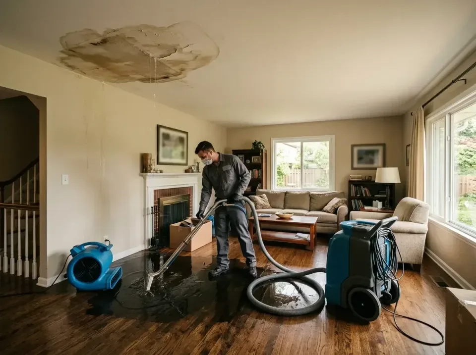 attic-pipe-burst-ceiling-drip-008 — frequently asked questions, Water Damage Restoration & Carpet Care in East Aurora, NY